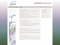 scherb-webdesign.de Webseite Vorschau