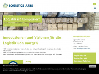 logisticsarts.com Webseite Vorschau