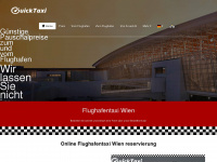 flughafenwientaxi.at Webseite Vorschau