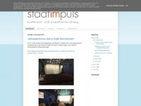 stadtimpuls.blogspot.com Webseite Vorschau