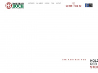 holzbau-koch.at Webseite Vorschau