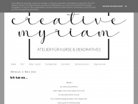 creative-myriam.blogspot.com Webseite Vorschau