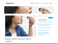 itsyourun.de Webseite Vorschau