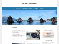 tauchclub-bodensee.ch Webseite Vorschau