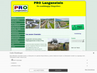 pro-langenstein.at Webseite Vorschau
