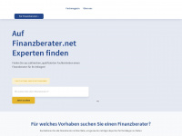 finanzberater.net Webseite Vorschau