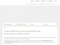 twerenbold-reisewelt.ch Webseite Vorschau