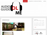 audioguideolme.de Webseite Vorschau