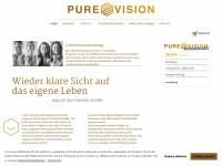 my-purevision.com Webseite Vorschau