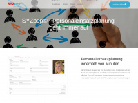 syzpep.ch Webseite Vorschau