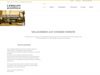 lehmann-anwalt.de Webseite Vorschau