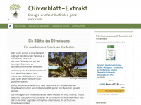 olivenblattextrakt4u.de Webseite Vorschau