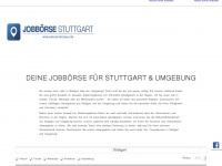 jobboerse-stuttgart.com Webseite Vorschau