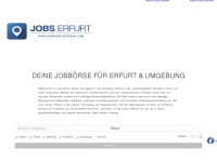 jobs-erfurt.org Webseite Vorschau