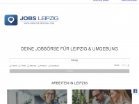 jobs-leipzig.org Webseite Vorschau