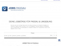 jobs-passau.com Webseite Vorschau