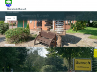 gemeinde-bunsoh.de Webseite Vorschau