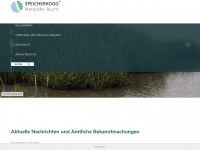 nordsee-mitteldithmarschen.de Webseite Vorschau