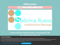 ruess-massage.ch Webseite Vorschau