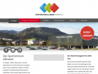 sportzentrum-allmeind.ch Webseite Vorschau