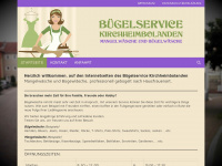 buegelservice-kibo.de Webseite Vorschau
