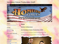 hv-productions.at Webseite Vorschau