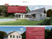 newe-massivhaus.de Webseite Vorschau