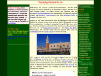 venedig-reiseinfo.de Webseite Vorschau