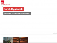 sarah-ryglewski.de Webseite Vorschau