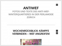 antiwef.wordpress.com Webseite Vorschau