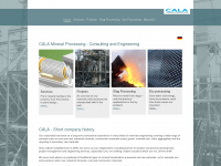 cala-at.com Webseite Vorschau