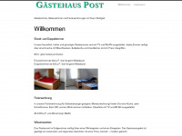 gaestehaus-post-nebringen.de Webseite Vorschau