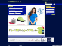 textilshop-xxl.de Webseite Vorschau