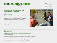 allergy-diet.com Webseite Vorschau