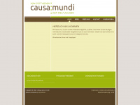 causamundi.de Webseite Vorschau