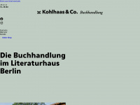 kohlhaasbuch.de Webseite Vorschau