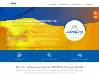 westfa-autogas.de Webseite Vorschau