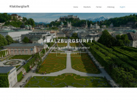 salzburgsurft.at Webseite Vorschau