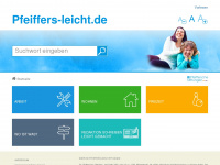 pfeiffers-leicht.de Webseite Vorschau