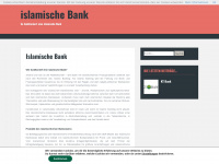 islamische-bank.org Webseite Vorschau