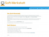 soft-werkstatt.de Webseite Vorschau