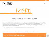 kommando-grimm.de Webseite Vorschau