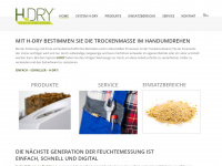 h-dry.de Webseite Vorschau