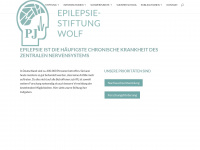epilepsiestiftung-wolf.de Webseite Vorschau
