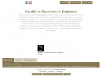 denteum.de Webseite Vorschau