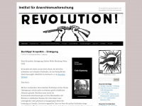 anarchismusforschung.org Webseite Vorschau