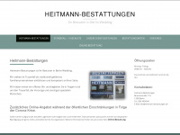 heitmann-bestattungen.de Webseite Vorschau