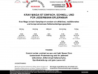 kravmagaweinheim.de Webseite Vorschau