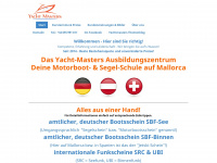 yachtmasters.eu Webseite Vorschau