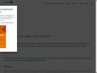 rapp-trans.de Webseite Vorschau